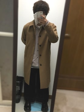 ふぇすたろさん(メンズ・165cm)の春コーディネート