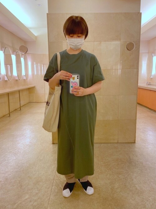 え ま ユニクロのワンピース ドレスを使ったコーディネート Wear