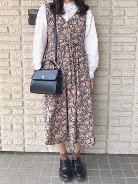 ワンピース ドレスを使った 下北沢 の人気ファッションコーディネート Wear