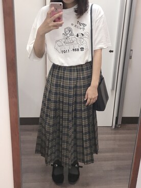 「カンフーシューズ」｜のんこさん（レディース・160cm）の夏コーディネート