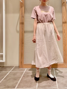 「0000Lady'sのアイテム」を使った、mikaさん（レディース・165cm）の春コーディネート