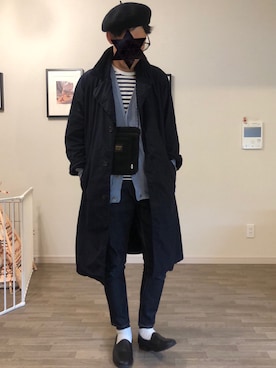 「STUDIOUS（ステュディオス）のアイテム（その他シューズ）」を使った、   KtAさん（メンズ・168cm）の秋コーディネート