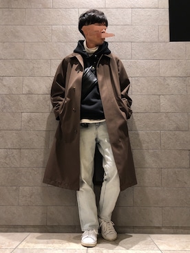 「オールドコーチ」｜「アイテム（その他アウター）」を使った、   KtAさん（メンズ・168cm）の冬コーディネート