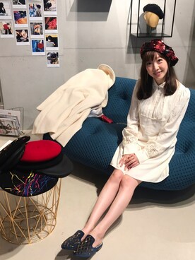「Chloe（クロエ）のアイテム（ワンピース/ドレス）」を使った、Amigo Yangさん（レディース・165cm）の秋コーディネート