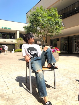 「SENSE OF PLACE by URBAN RESEARCH（センスオブプレイスバイアーバンリサーチ）のアイテム（財布/小物）」を使った、hiroさん（メンズ・170cm）の春コーディネート