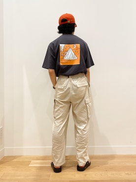 松原和輝さん（メンズ・165cm）の夏コーディネート