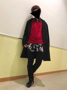 「RETRO GIRL（レトロガール）のアイテム（トップス）」を使った、Shoさん（メンズ・168cm）の秋コーディネート