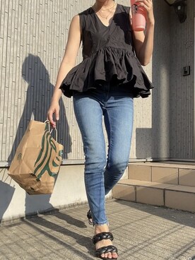 「birthdaybash」｜Yukiさん（レディース・161cm）の夏コーディネート