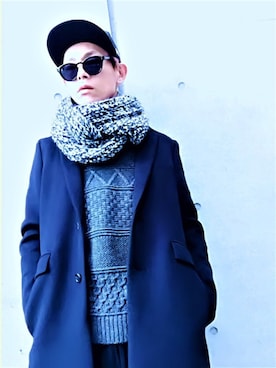 TETUさん（メンズ・174cm）の冬コーディネート