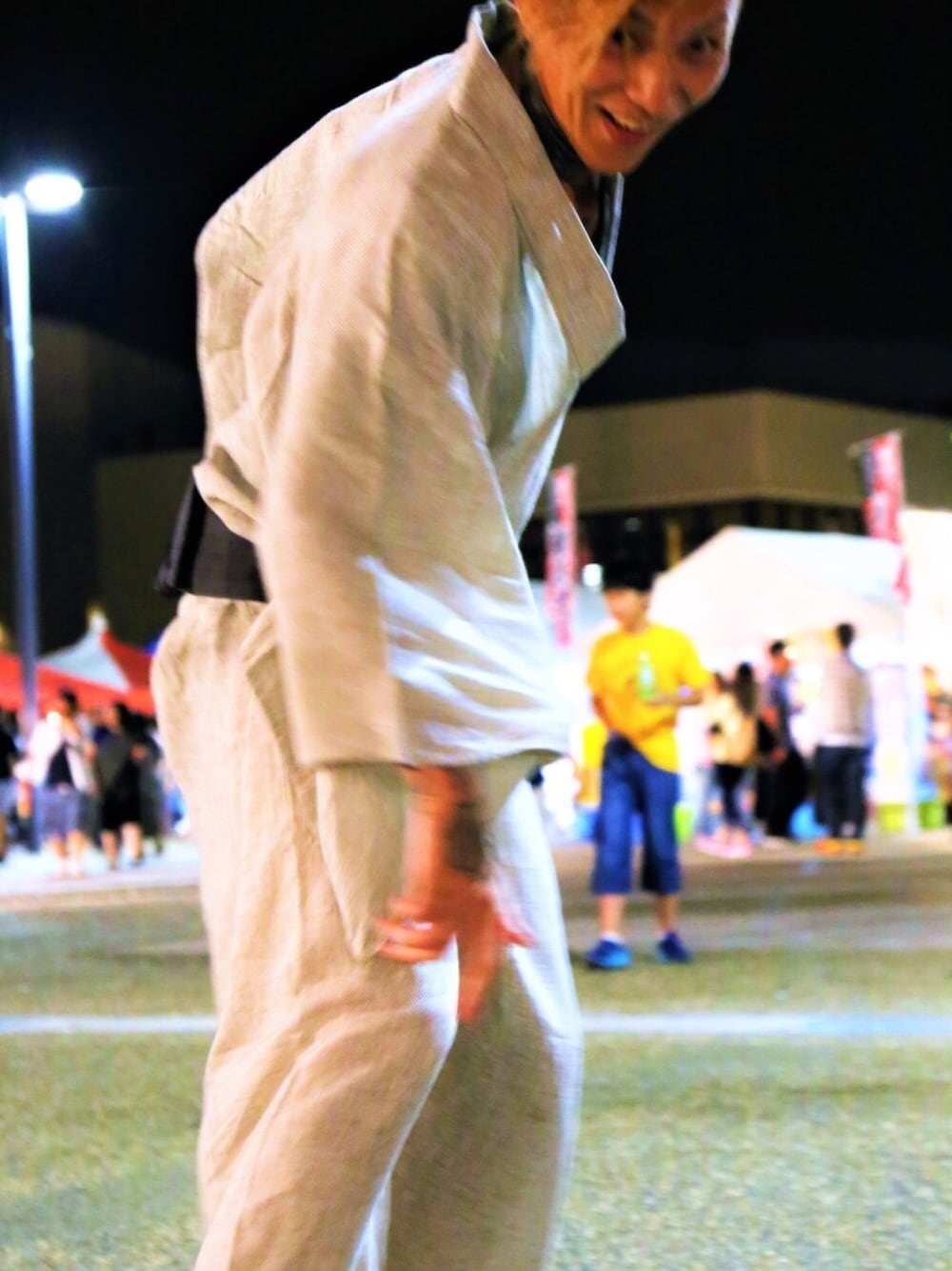 「夏、浴衣、夏休み、お祭り、夏祭り、和装、スケートスタイル、サンダル、ラフ」｜「✨👘🐸🐢💃🐍🦖🐲🐉のアイテム（その他、レッド系）」を使った、TETUさん（メンズ・174cm）の夏コーディネートの1枚目の写真