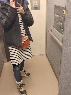 ちづさん（レディース・157cm）の冬コーディネート