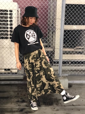 Hitomiさん（レディース・161cm）の夏コーディネート