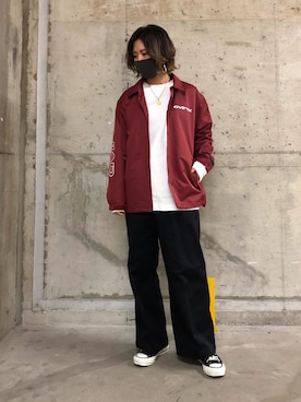 Hitomiさん（レディース・161cm）の冬コーディネート