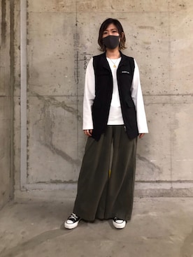 Hitomiさん（レディース・161cm）の冬コーディネート