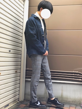 「OURET（オーレット）のアイテム（ジャケット/アウター）」を使った、たいさん（メンズ・171cm）の秋コーディネート