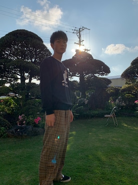 おくみつ（オークー）さん（メンズ・176cm）の春コーディネート