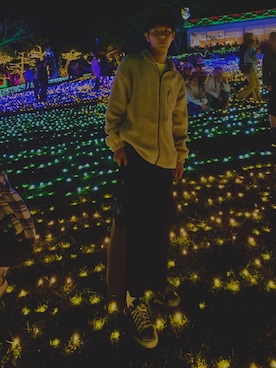 おくみつ（オークー）さん（メンズ・176cm）の冬コーディネート