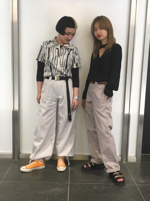 Mai A Dickiesのチノパンツを使ったコーディネート Wear