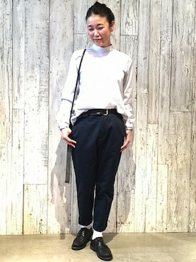 「JOURNAL STANDARD LUXE（ジャーナルスタンダード　ラックス）のアイテム」を使った、H.Mさん（レディース・165cm）の春コーディネート