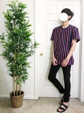 「IKEA（イケア）のアイテム（インテリア）」を使った、alexさん（メンズ・175cm）の夏コーディネート