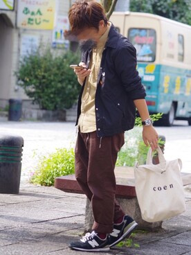 つん。【GUコーデ】さん（メンズ・171cm）の秋コーディネート