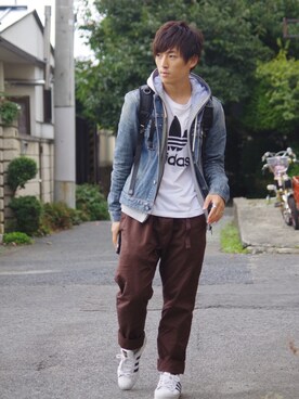 つん。【GUコーデ】さんのコーディネート