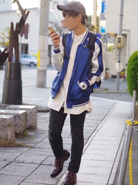 「DAISO（DAISO）のアイテム（アナログ腕時計）」を使った、つん。【GUコーデ】さん（メンズ・171cm）の秋コーディネート