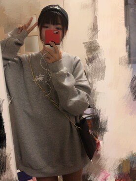 黄莉君さん（レディース・161cm）の秋コーディネート