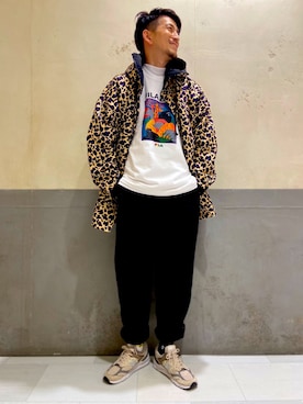「STANCE（スタンス）のアイテム」を使った、1980080320140626sさん（メンズ・174cm）の秋コーディネート
