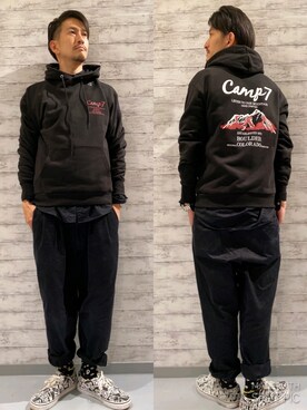 「STANCE（スタンス）のアイテム」を使った、1980080320140626sさん（メンズ・174cm）の秋コーディネート