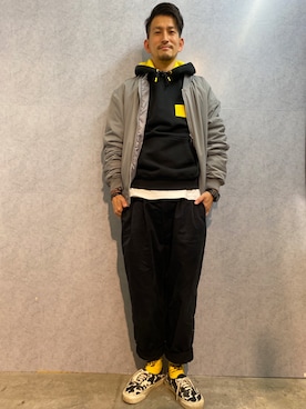 「STANCE（スタンス）のアイテム」を使った、1980080320140626sさん（メンズ・174cm）の秋コーディネート