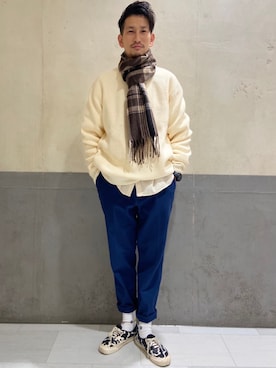 「STANCE（スタンス）のアイテム」を使った、1980080320140626sさん（メンズ・174cm）の秋コーディネート