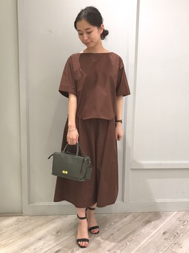 saya415さん（レディース・158cm）の夏コーディネート