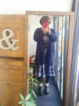 しゅう。さん（レディース・153cm）の冬コーディネート