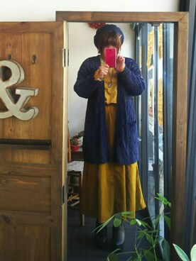 しゅう。さん（レディース・153cm）の冬コーディネート