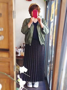 しゅう。さん（レディース・153cm）の春コーディネート