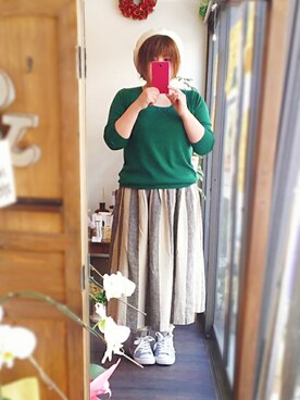 しゅう。さん（レディース・153cm）の春コーディネート