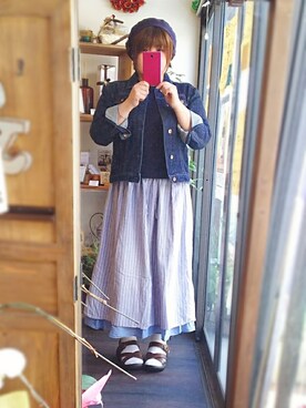 しゅう。さん（レディース・153cm）の春コーディネート