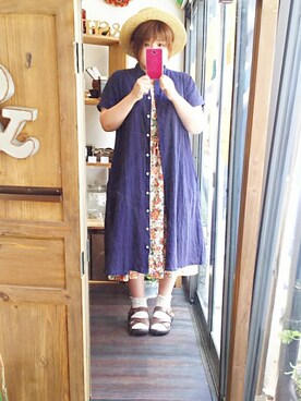 しゅう。さん(レディース・153cm)の夏コーディネート