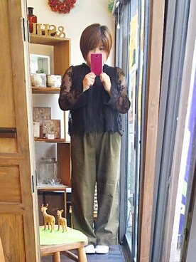 しゅう。さん（レディース・153cm）の秋コーディネート