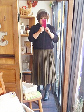 しゅう。さん（レディース・153cm）の秋コーディネート