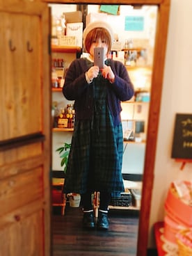 しゅう。さん（レディース・153cm）の冬コーディネート