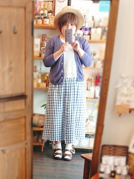 しゅう。さん（レディース・153cm）の春コーディネート