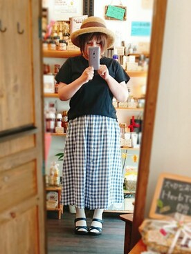 しゅう。さん（レディース・153cm）の夏コーディネート