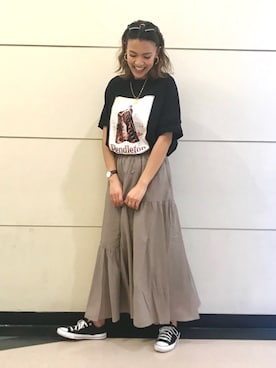 bonachinさん（レディース・168cm）の春コーディネート