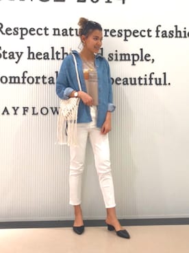 「小物使い」｜bonachinさん（レディース・168cm）の春コーディネート
