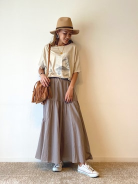 bonachinさん（レディース・168cm）の春コーディネート