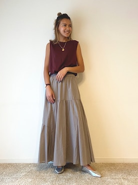 bonachinさん（レディース・168cm）の春コーディネート