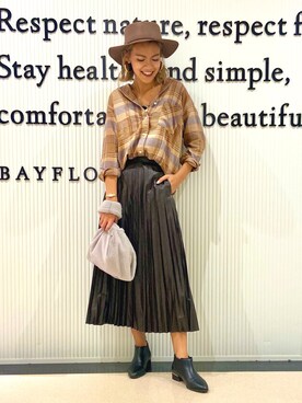 bonachinさん（レディース・168cm）の秋コーディネート