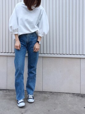 「DUFA（ドゥッファ）のアイテム」を使った、cota_raさん（レディース・168cm）の春コーディネート